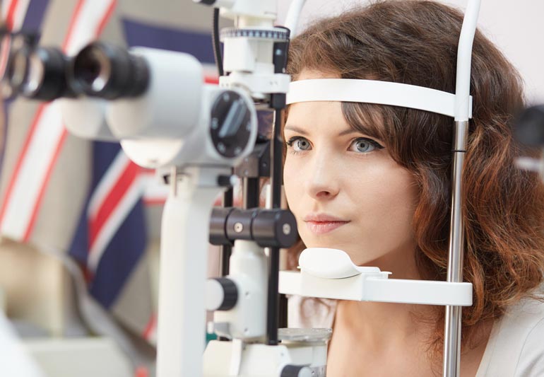 проверка зрения у офтальмолога