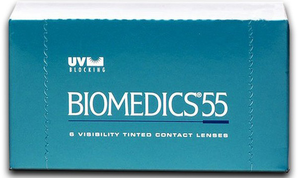 Линзы Biomedics 55 UV 6 шт.