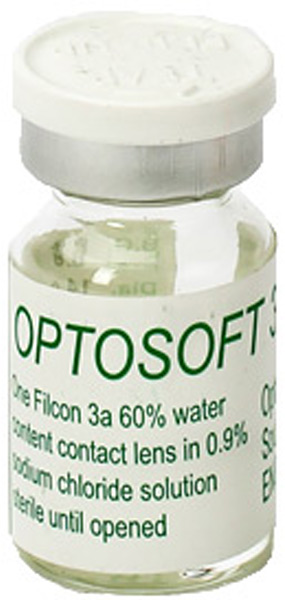 Линзы Optosoft 3 (флакон) 1 шт.