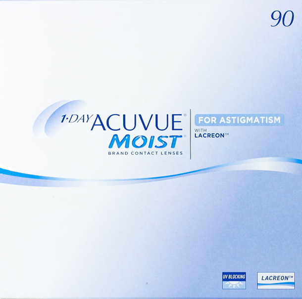 Линзы 1-Day Acuvue Moist for Astigmatism 90 шт.