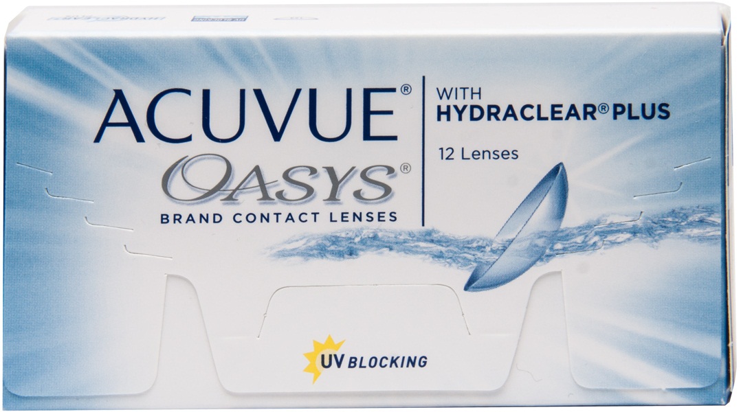 Линзы Acuvue Oasys with Hydraclear Plus 12 линз 