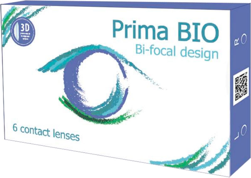 Линзы Prima BIO Bi-focal design 6шт