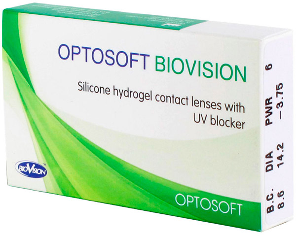 Линзы Optosoft Biovision 6 шт.