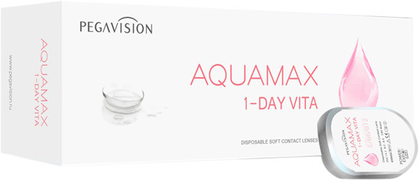 Линзы Aquamax 1-Day Vita 30 шт.