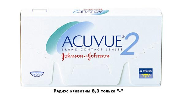 Линзы Acuvue 2 (6 линз) 