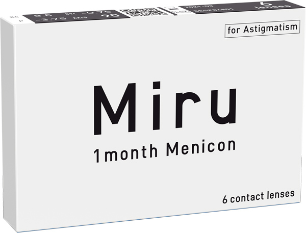 Линзы Miru 1 month for Astigmatism 6 шт.