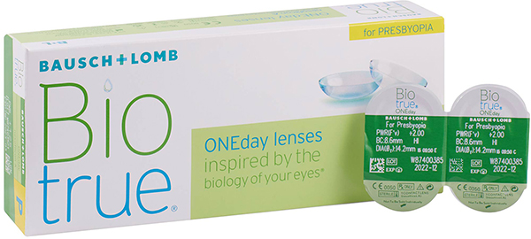 Линзы Biotrue ONEday for Presbyopia 30 линз