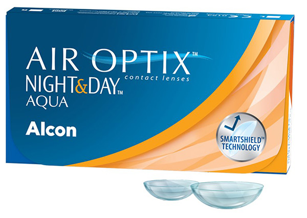 Линзы Air Optix Night & Day Aqua 3 шт.