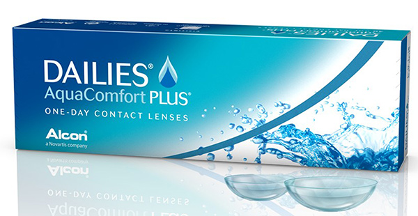 Линзы Dailies AquaComfort Plus 30 шт. (поврежденная упаковка)