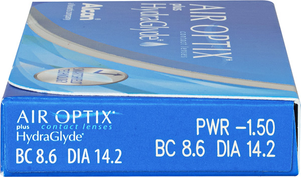 Линзы Air Optix Plus HydraGlyde 6 шт. (поврежденная упаковка)