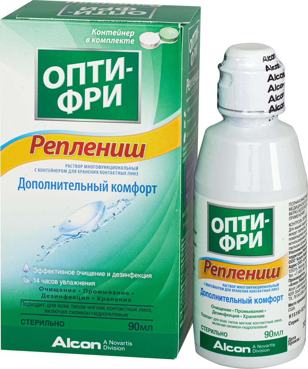 Opti-Free RepleniSH, 90мл