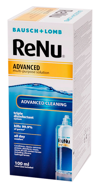 Раствор универсальный ReNu® Advanced 100 мл + контейнер