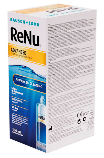 Раствор универсальный ReNu® Advanced 100 мл + контейнер