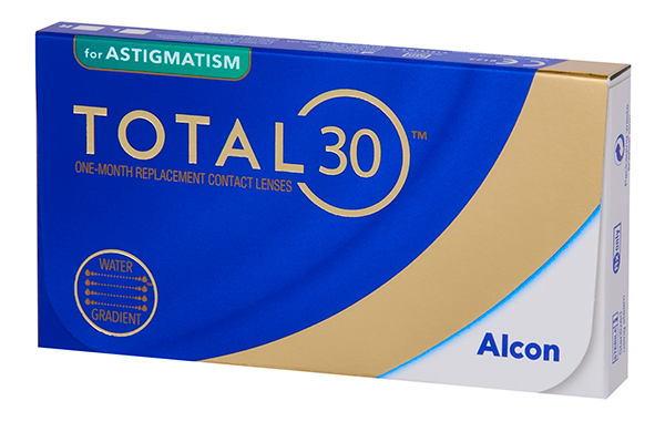 Линзы Alcon TOTAL30 for Astigmatism 3 линзы