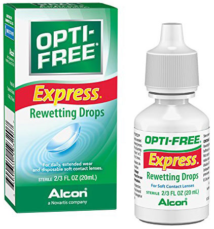 Opti-Free rewetting drops