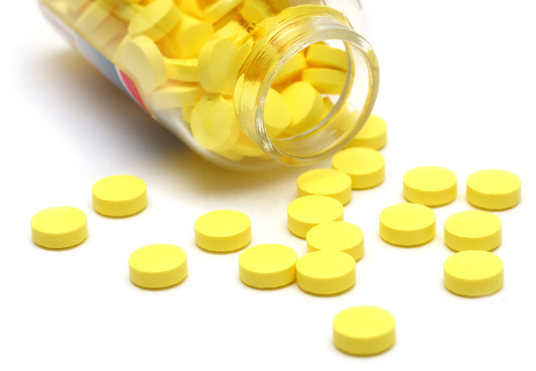 фурацилин, желтые таблетки