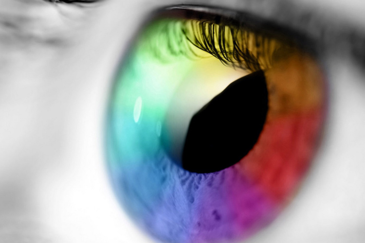 разноцветный глаз