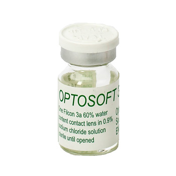 Линзы Optosoft 3 (флакон) 1 шт.