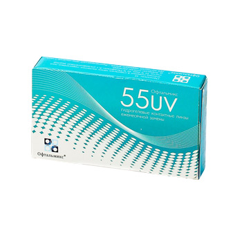 Линзы Офтальмикс 55 UV, 6 шт.