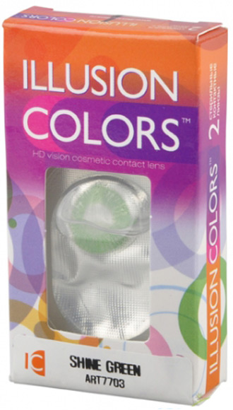 Линзы Contact Illusion Colors Shine 2 шт.