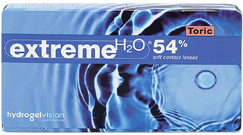 Линзы Extreme H2O 54 toric 6 шт.