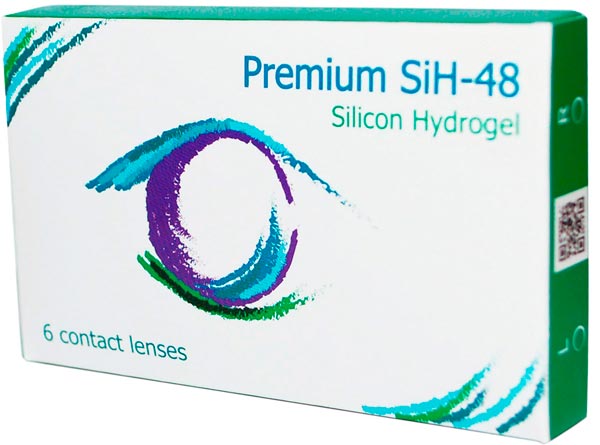 Линзы Premium SiH 48, 6 шт