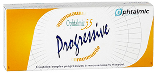 Линзы Ophtalmic 55 Progressive 6 линз