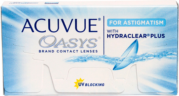 Линзы Acuvue Oasys 3 шт. (поврежденная упаковка)