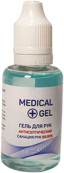 Антисептический Гель для рук Medical gel 30 мл