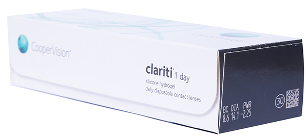 Линзы Clariti 1 day 30 линз (поврежденная упаковка)