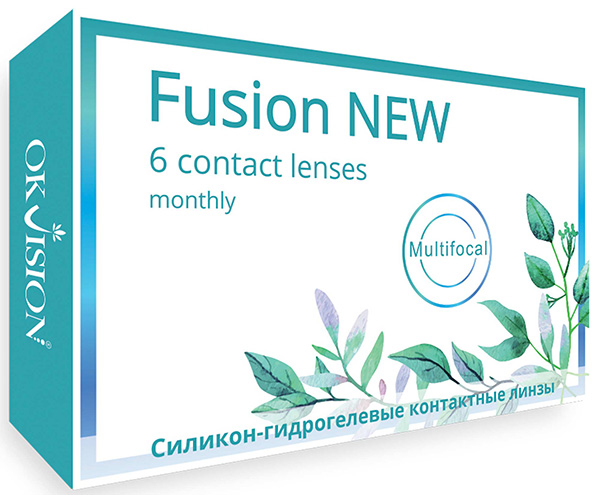 Линзы Fusion NEW Multifocal 6 линз
