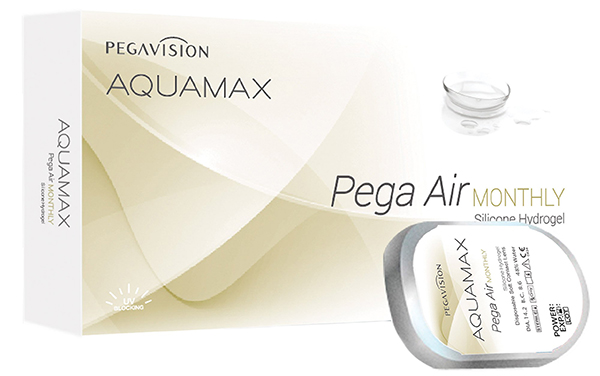 Линзы AquaMax Pega Air Monthly 6 линз