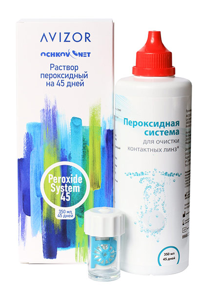 Ochkov.Net Peroxide System 90 дней 700 мл (Avizor Ever Clean) 350 мл * 2 шт