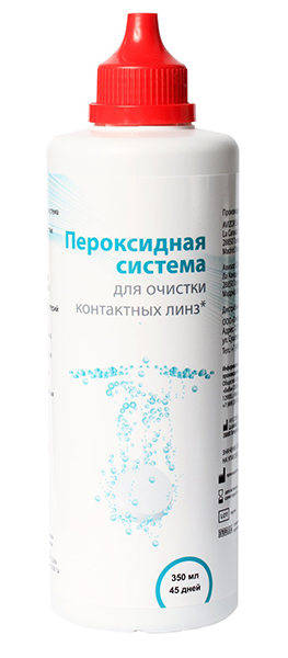 Ochkov.Net Peroxide System 90 дней 700 мл (Avizor Ever Clean) 350 мл * 2 шт